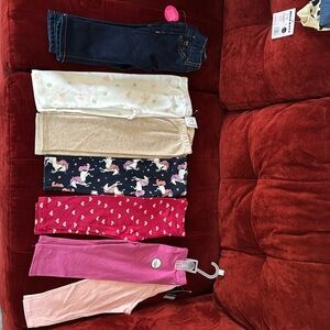 7 pants/leggings size 18 months